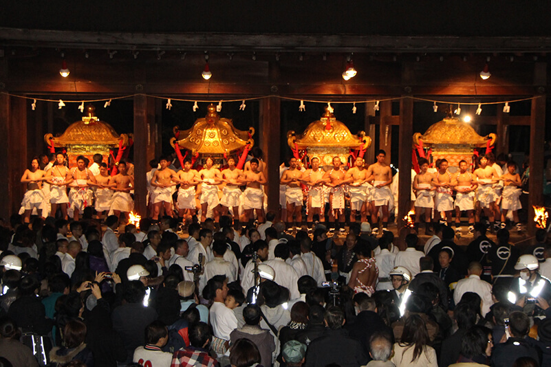 宵宮落とし神事の画像